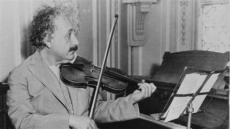 Was Einstein good at piano?