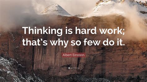 Was Einstein smart or hard working?