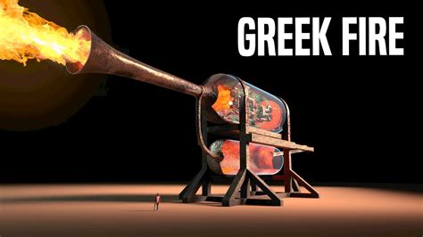 Was Greek fire green?