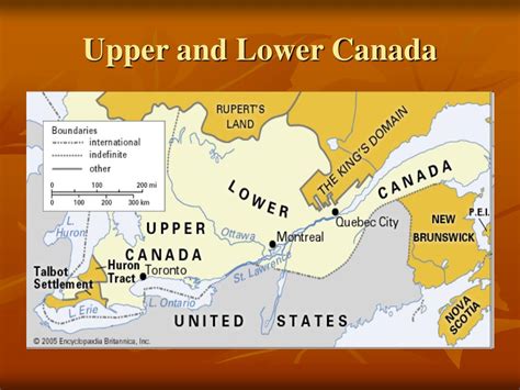 Was Quebec called Lower Canada?