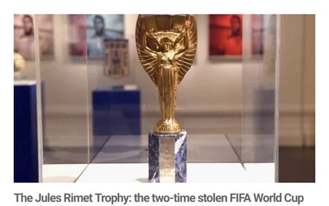 Was the World Cup stolen in 1983?