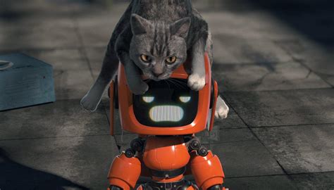 Was the cat in Stray a robot?