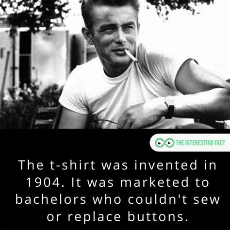 Were T-shirts invented in 1904?