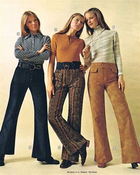 Were flares popular in the 70s?