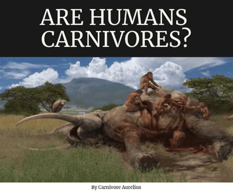 Were humans ever carnivores?