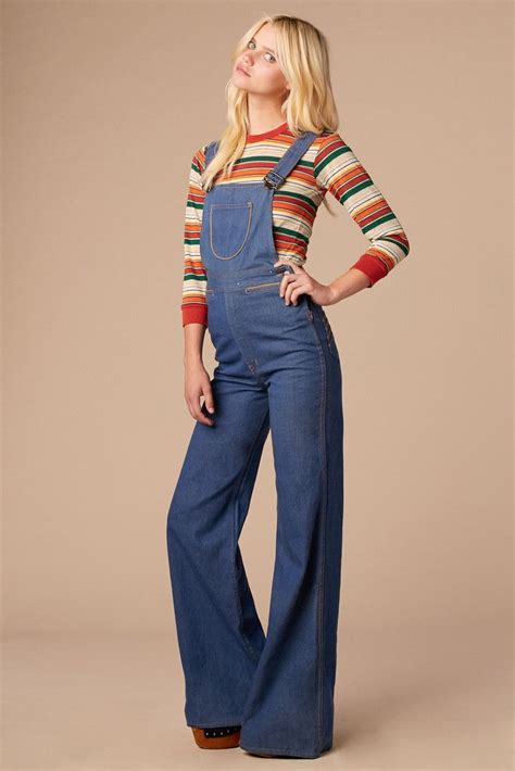 Were overalls popular in the 70s?