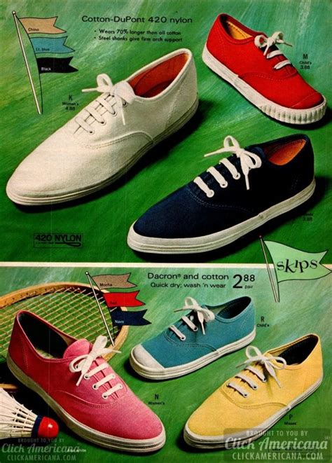 Were sneakers popular in the 60s?