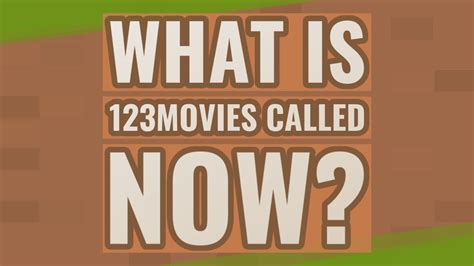 What's 123Movies called now?