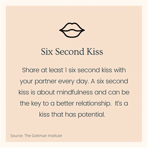 What's a 6 second kiss?