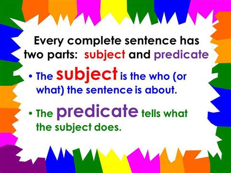 What's a complete predicate?