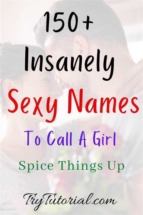 What's a flirty name to call a girl?