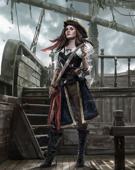 What's a girl pirate called?