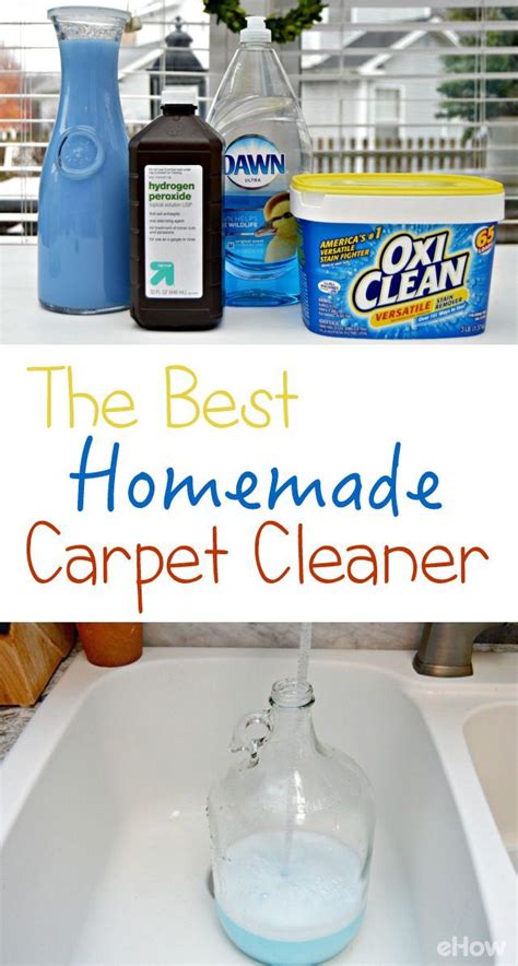 What's a homemade carpet cleaner?