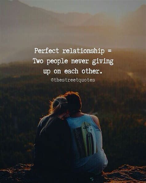 What's a perfect relationship?