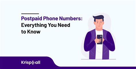 What's a post paid phone number?