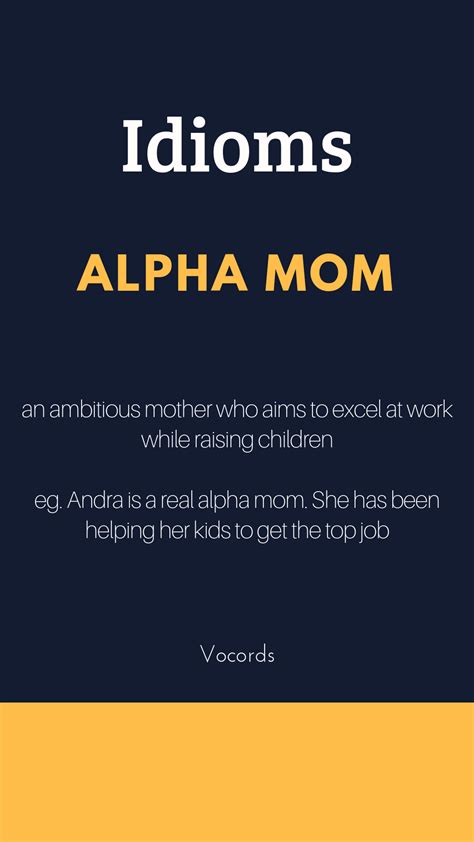 What's an alpha mother?