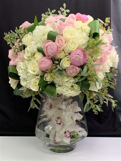 What's another word for floral arrangement?