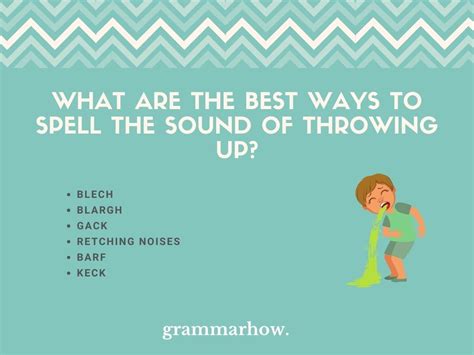 What's another word for throwing up?