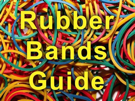 What's better than rubber bands?