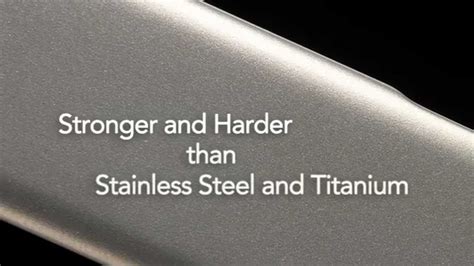 What's harder than titanium?