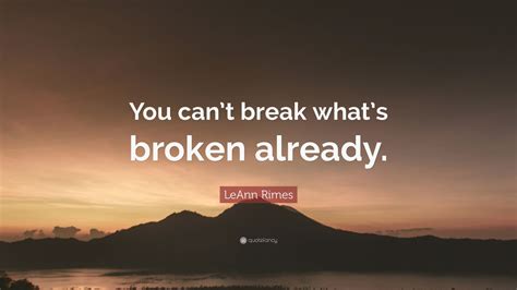 What's something that can't break?