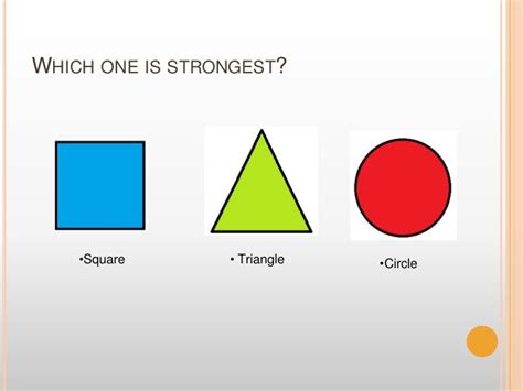 What's stronger circle or triangle?