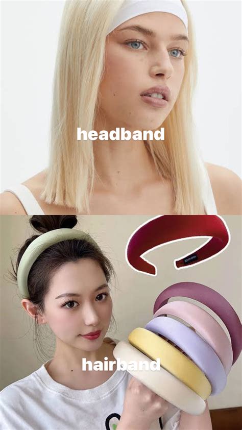 What's the difference between a headband and a hairband?