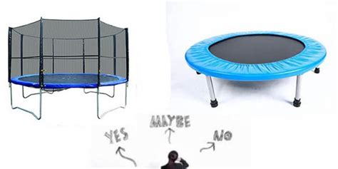 What's the difference between a rebounder and a mini-trampoline?