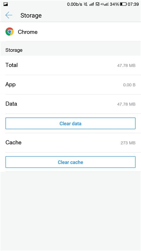 What's the difference between clear cache and clear data?
