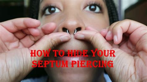What's the easiest piercing to hide?