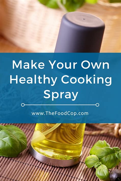 What's the healthiest cooking spray?