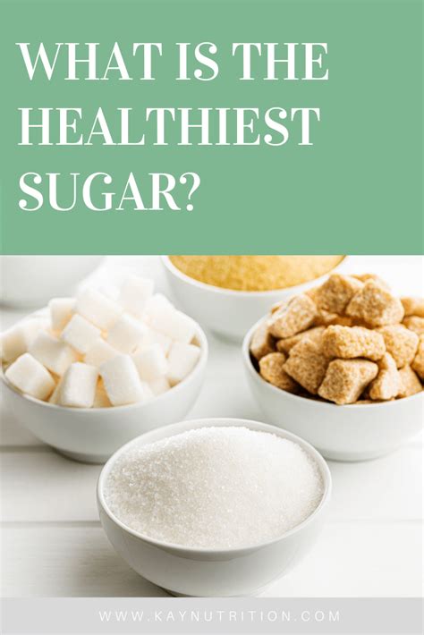 What's the healthiest sugar?