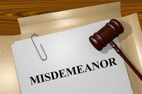 What's the worst misdemeanor you can commit?