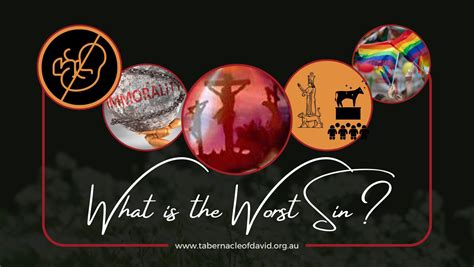 What's the worst sin?