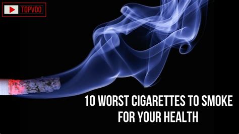 What's the worst thing to smoke?