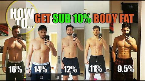 What 10 percent body fat looks like?