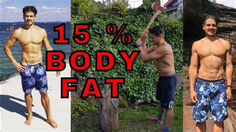 What 15% body fat looks like?