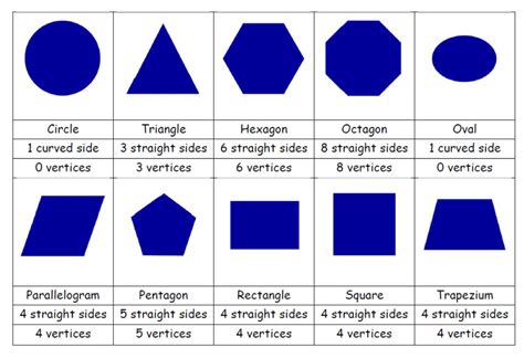 What 2D shape has 8 vertices?