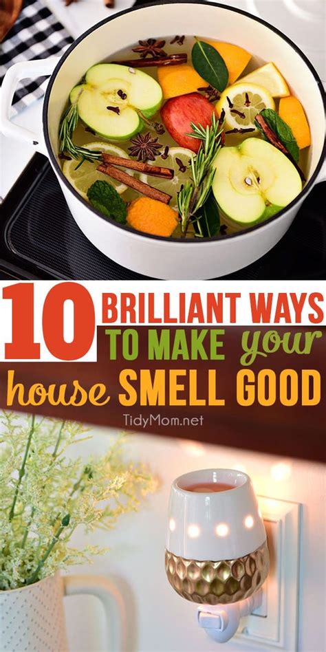 What 3 ingredients make your house smell good?