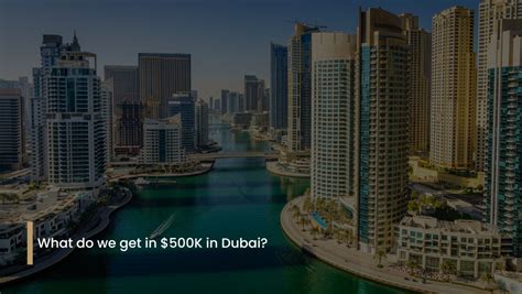 What 500k gets you in Dubai?