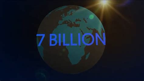 What 7 billion looks like?