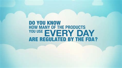 What 8 things does the FDA regulate?