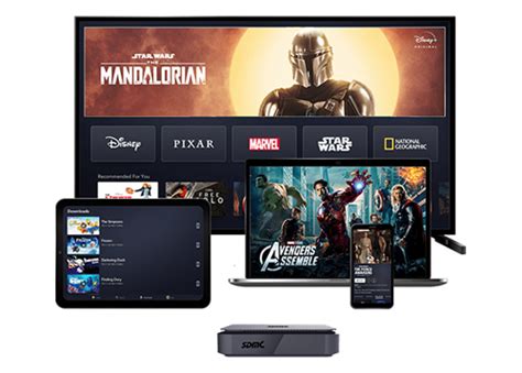 What Android box supports Disney Plus?