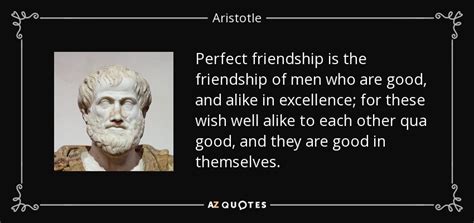 What Aristotle says about friendship?