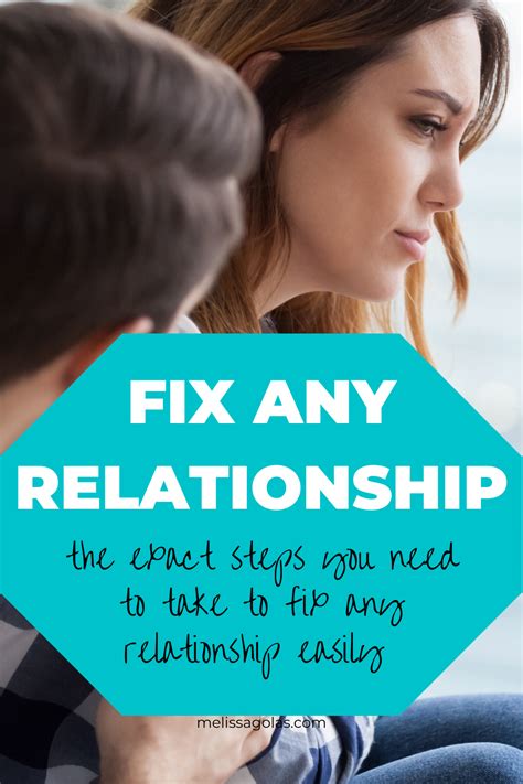 What Cannot be fixed in a relationship?