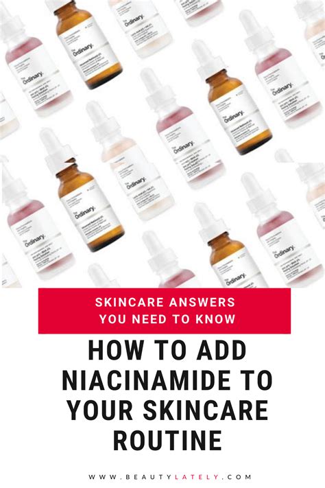 What Cannot be used with niacinamide?