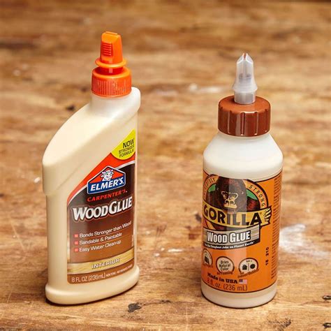 What Colour is wood glue?