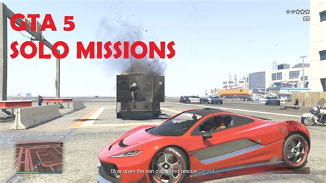 What GTA Online missions are solo?