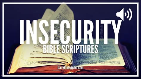 What God says about insecurity?