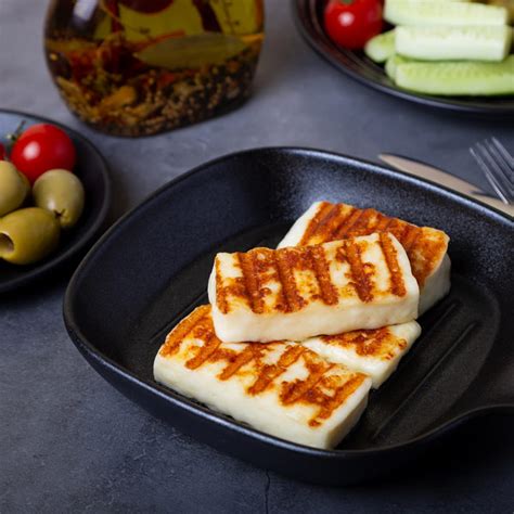 What Greek cheese is similar to halloumi?